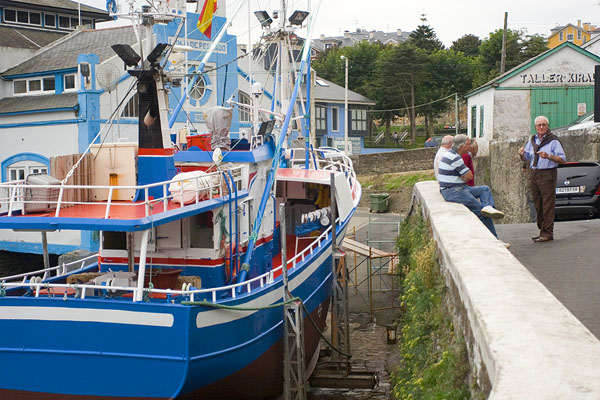 Puerto de Vega in Asturias (near the Galician border)